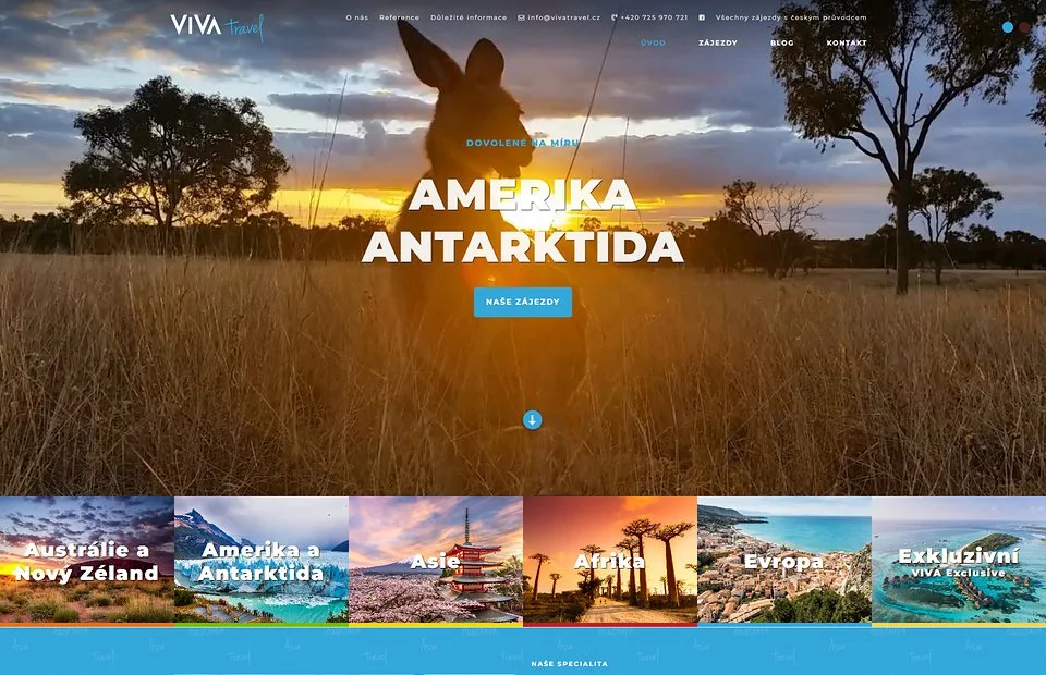 Web VIVA travel