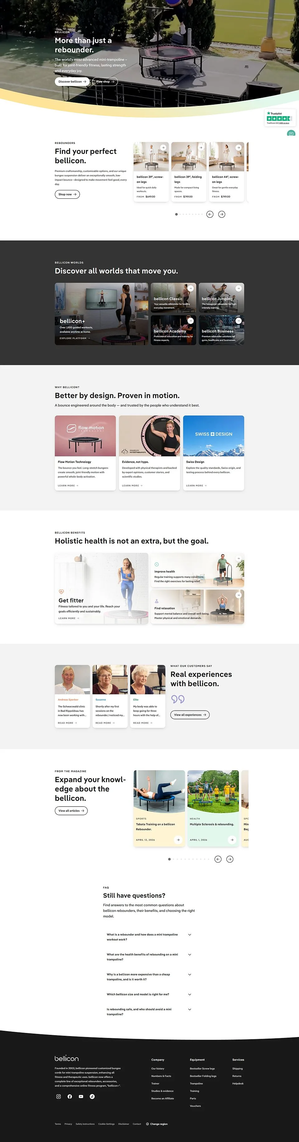 Web bellicon — počítač